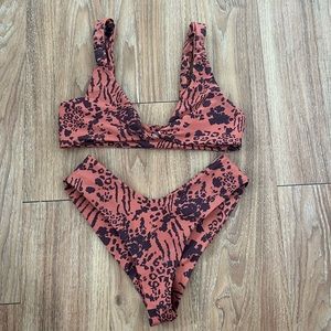 Skatie tiger print bikini